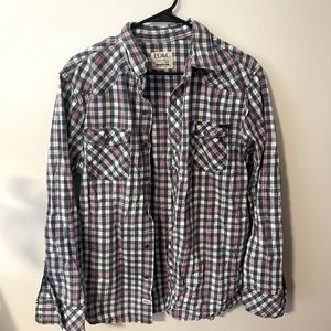 PD&C flannel button up